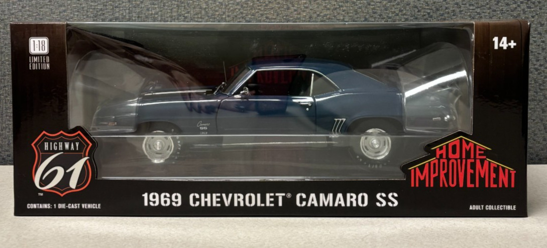 Highway61/'69 Chevyシボレー Camaroカマロ 1/18 1:18 Highway61 Chevrolet Camaro SS Coupe 1969 Blue Home