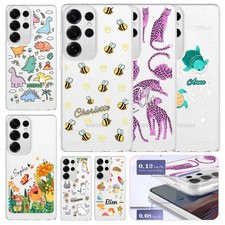 Custom Cute Animal Phone Case For Samsung Galaxy S24 FE S25 A16 Shockproof Cover