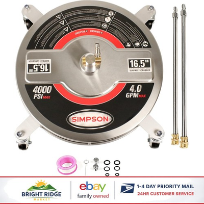 #ad Universal Pressure Washer Surface Cleaner with Quick Connection and Nozzle Tool $197.91