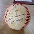 Joe DiMaggio Autographed Rawlings Official MLB Baseball RO-A