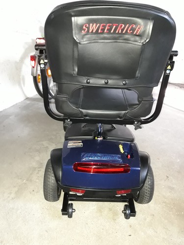Senioren Elektroscooter, klappbar, mit 4 Rädern, Beleuchtung - Bild 4 von 17