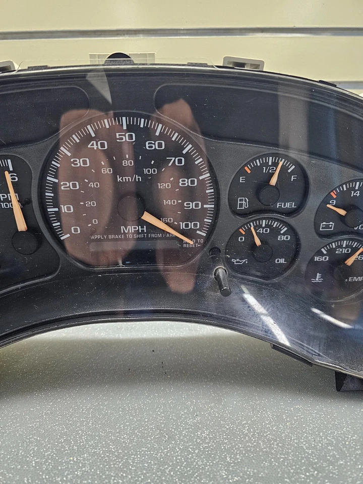 🔥99-02 CHEVY SILVERADO SIERRA TAHOE TABLERO INSTRUMENTO MEDIDOR CUADRO VELOCÍMETRO Foto 3 de 4