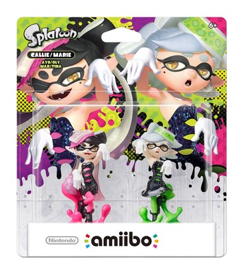 Nintendo Callie & Marie 2-Pack amiibo - Nintendo Wii U Multicolor