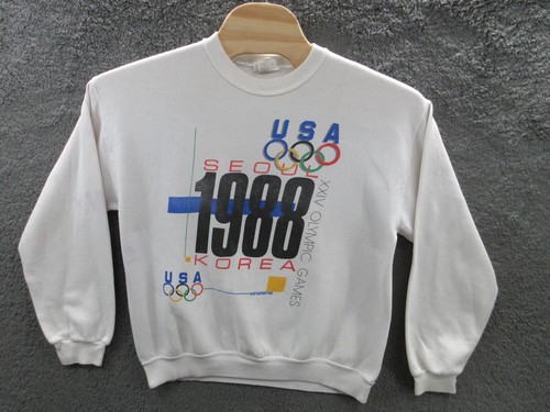 1988 Seoul Olympics Sweatshirt Team USA Vintage Size XL STS Graphics - Bild 1 von 16