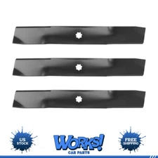 3 Mower Blade 54" For JOHN DEERE GX21380 GY20679 GY20684 Craftsman SPM684375001