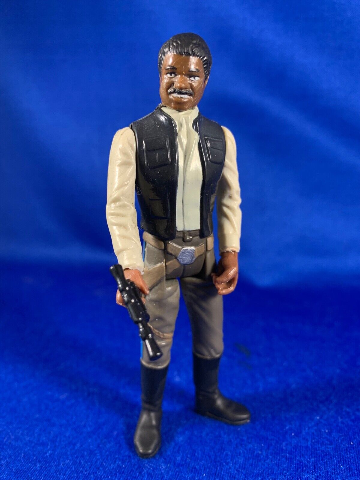 Star Wars Custom/Kit-Bashed: Lando Calrissian Smuggler Smiling (vintage style) 