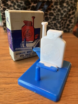 Vintage CPC Automatic Needle Threader w/Thread Cutter in Original Box ~ F258