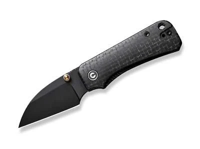 CIVIVI Baby Banter Wharncliffe Micarta All Black Taschenmesser EDC - 01WE1043