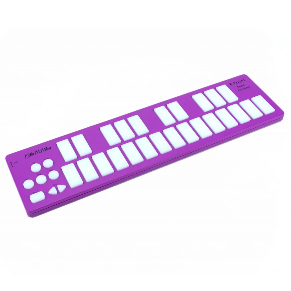 Keith McMillen K-716C-O K-Board MIDI-Controller Orchid + keepdrum Kopfhörer - Bild 3 von 4