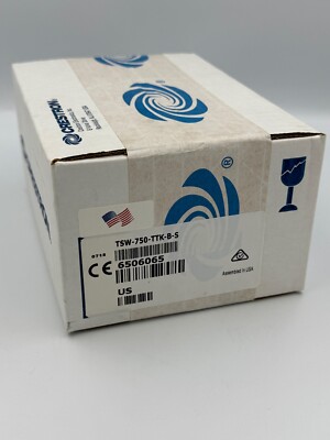 Crestron TSW-750-TTK-B-S Tabletop Kit Dock for TSW-750 Black   New Sealed