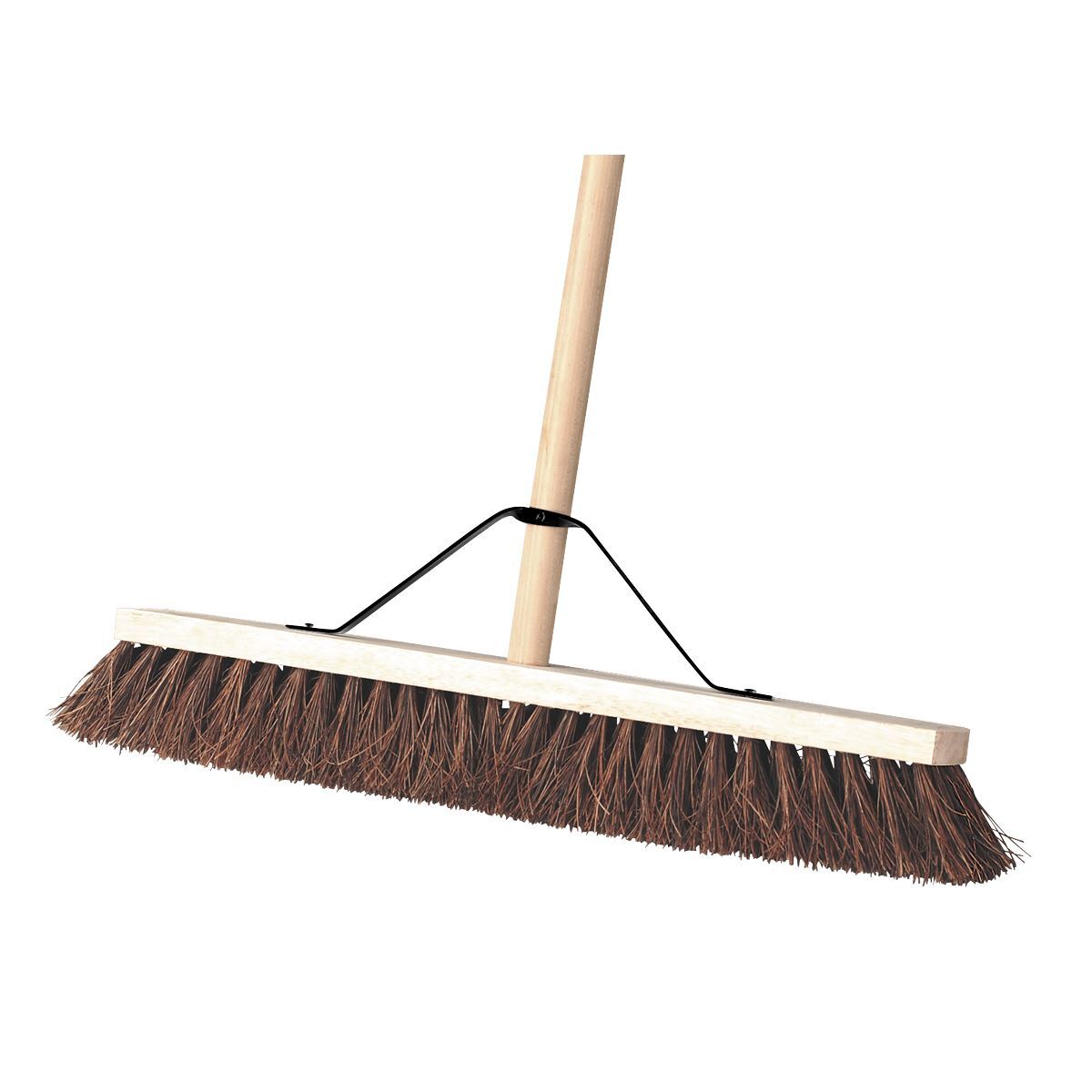 Sealey Broom 24""(600mm) Stiff/Hard Bristle BM24H