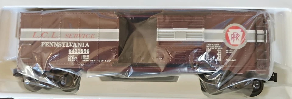 K-Line, O/O-27 Ga. PRR Pennsylvania Railroad LCL Service Box Car #K641-1896 (F7) - Image 4 of 4