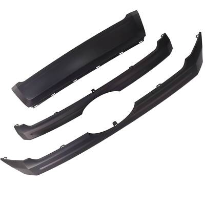 For Ford Edge 2011-2014 3PCS Front Upper & Center & Lower Grille BT4Z8200EPTM