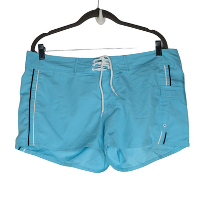 Joe Boxer Apollo Board Shorts Juniors Size Large Blue Pocketed Swimwear