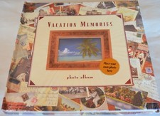 VACATION MEMORIES New Seasons Brand Photograph Photo Album Scrapbook Sealed Pkge