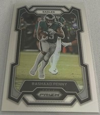 2023 Panini Prizm Football Rashaad Penny Philadelphia Eagles Silver Prizm #242