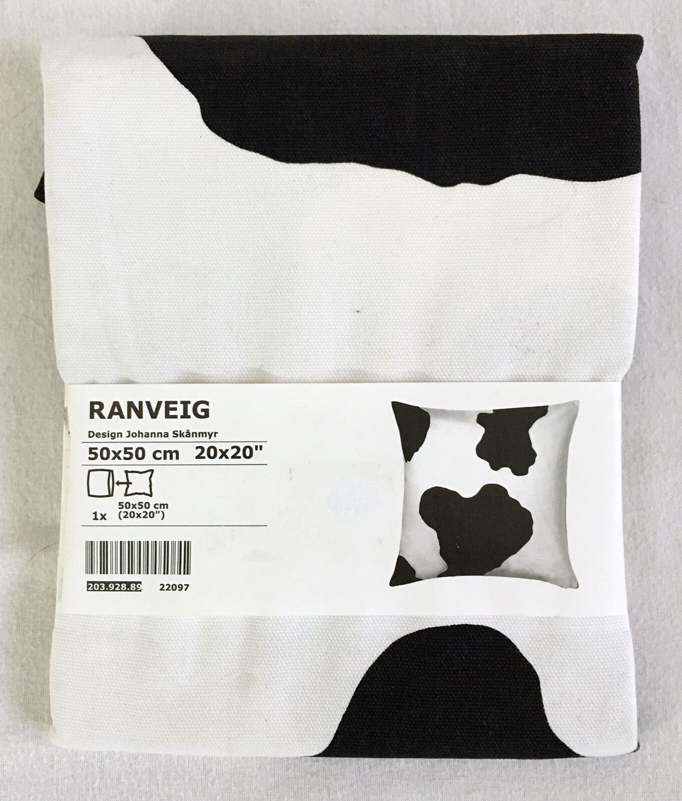 cow pillow ikea