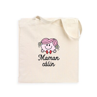 Tragetasche Tote Bag i- MAMAN CALIN COEUR