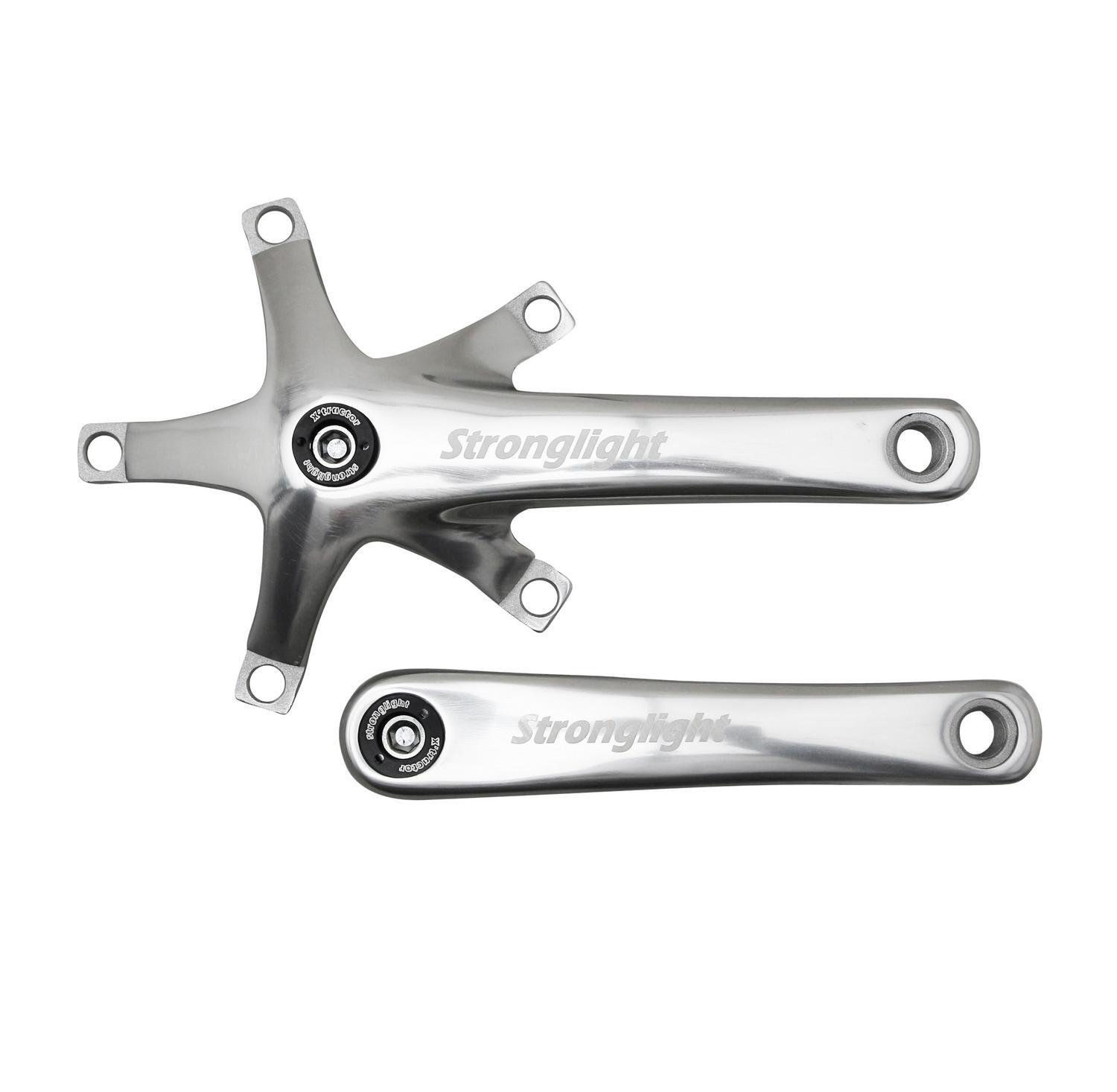 Manivelle Stronglight Track 2000 gauche et droite 165mm pour vélo de piste et fixie