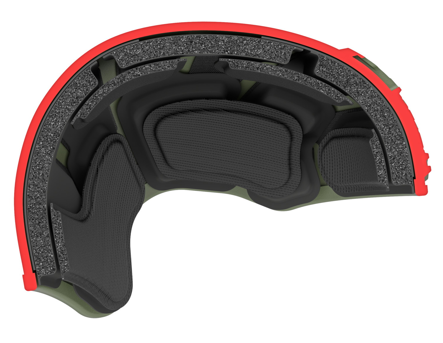 DLP Tactical ImpaX Extreme Pad Set For MICH / OPS-Core / ACH / MTEK Helmet