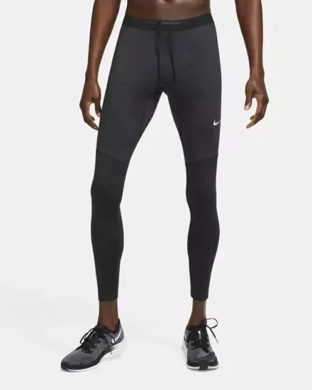 $80 NEW Nike Men's Dri-Fit Phenom Elite TECHKNIT Running Tights CZ8823-010  Small