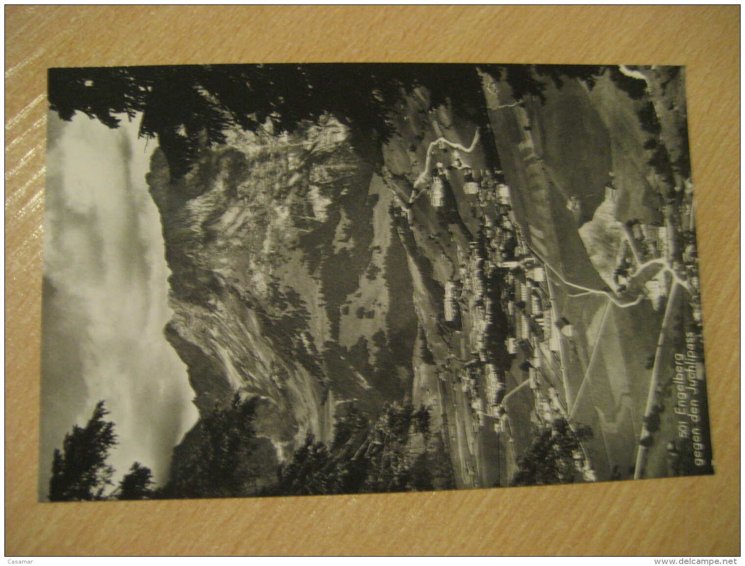 Engelberg Gegen Den Juchlipass Mountain Post Card Canton Obvaldo Switzerland eBay
