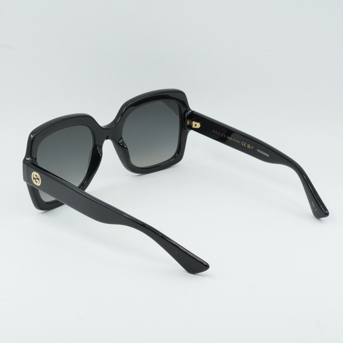 New GUCCI GG1337S 002 Shiny Black/Gradient Gray Polarized 54  display picture 3