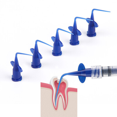 100x Dental Irrigator Syringe Tips Endodontic Irrigation Needle tip 0.25/0.35mm