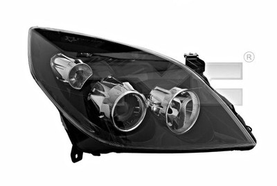 TYC Headlight Left Black For OPEL Signum Vectra C GTS 93179918