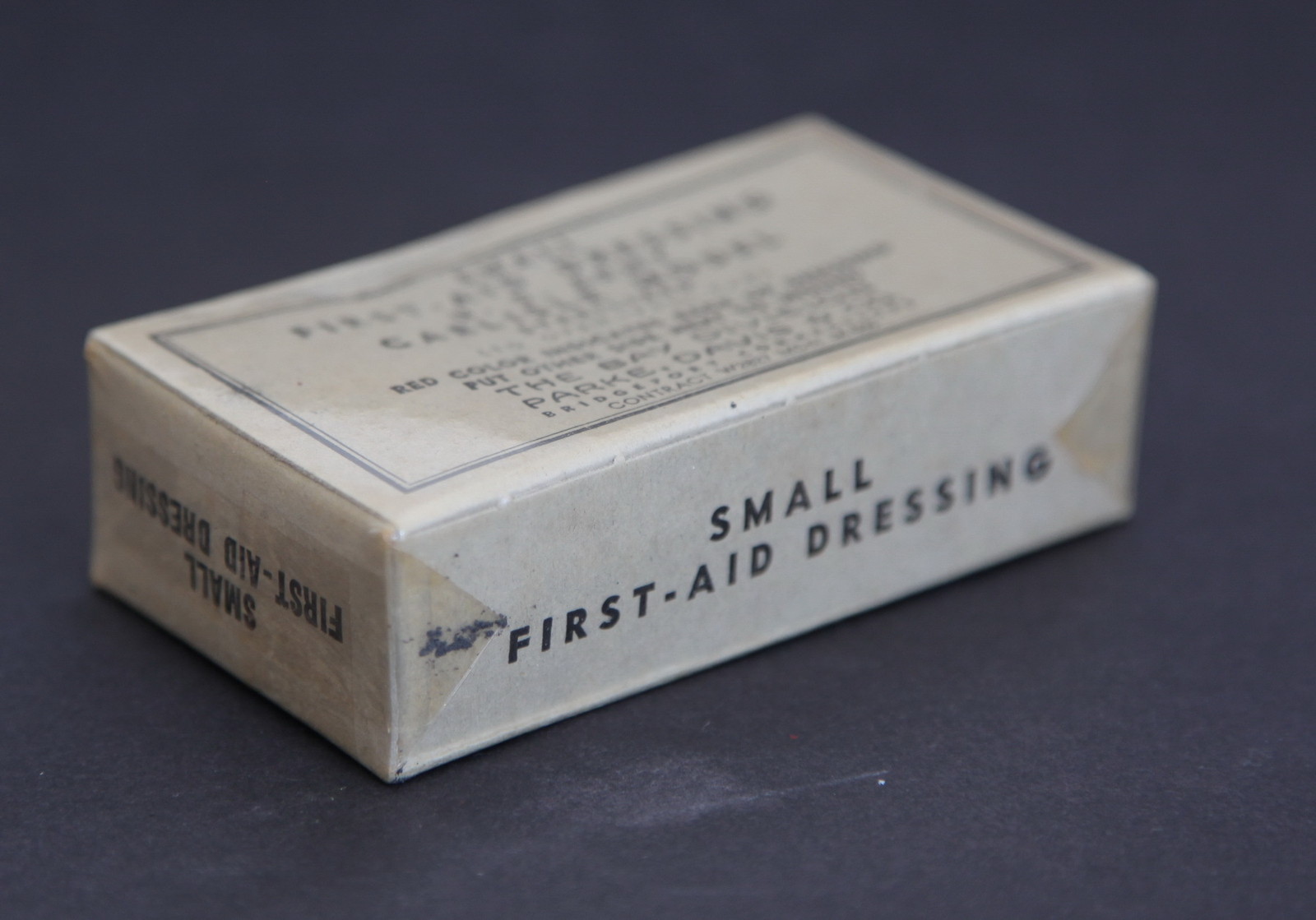 U.S. Army Carlisle Model Small FirstAid Dressing Bridgeport CT USA