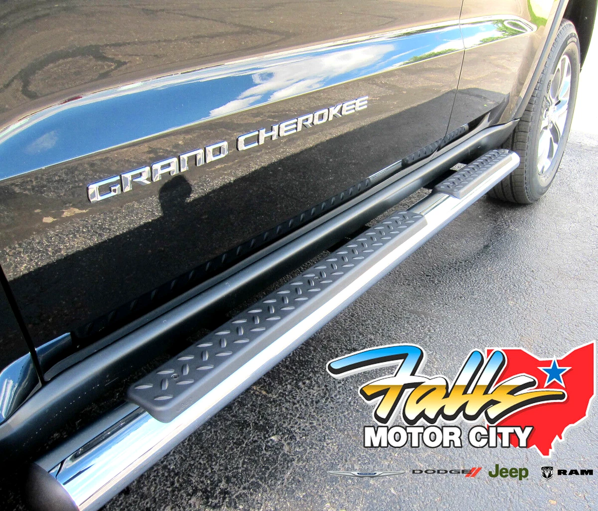 2011-2022 Jeep Grand Cherokee Chrome Side Steps Running Boards Nerf Bars  Mopar