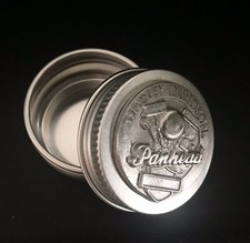 HARLEY-DAVIDSON  PANHEAD ENGINE MOTORCYCLE BIKER PEWTER SILVER STASH PILL BOX