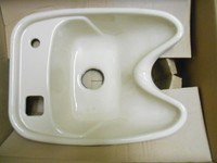Belvedere Bahama Beige Porcelain Enamel Salon Sink Belvedere Bahama Beige Porcelain Enamel Salon Sink