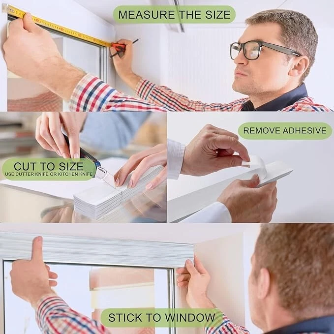 6 Pack,36" x 72” Light Filtering Pleated Paper Shades Window Blinds Sun UV Block - Image 3 of 4