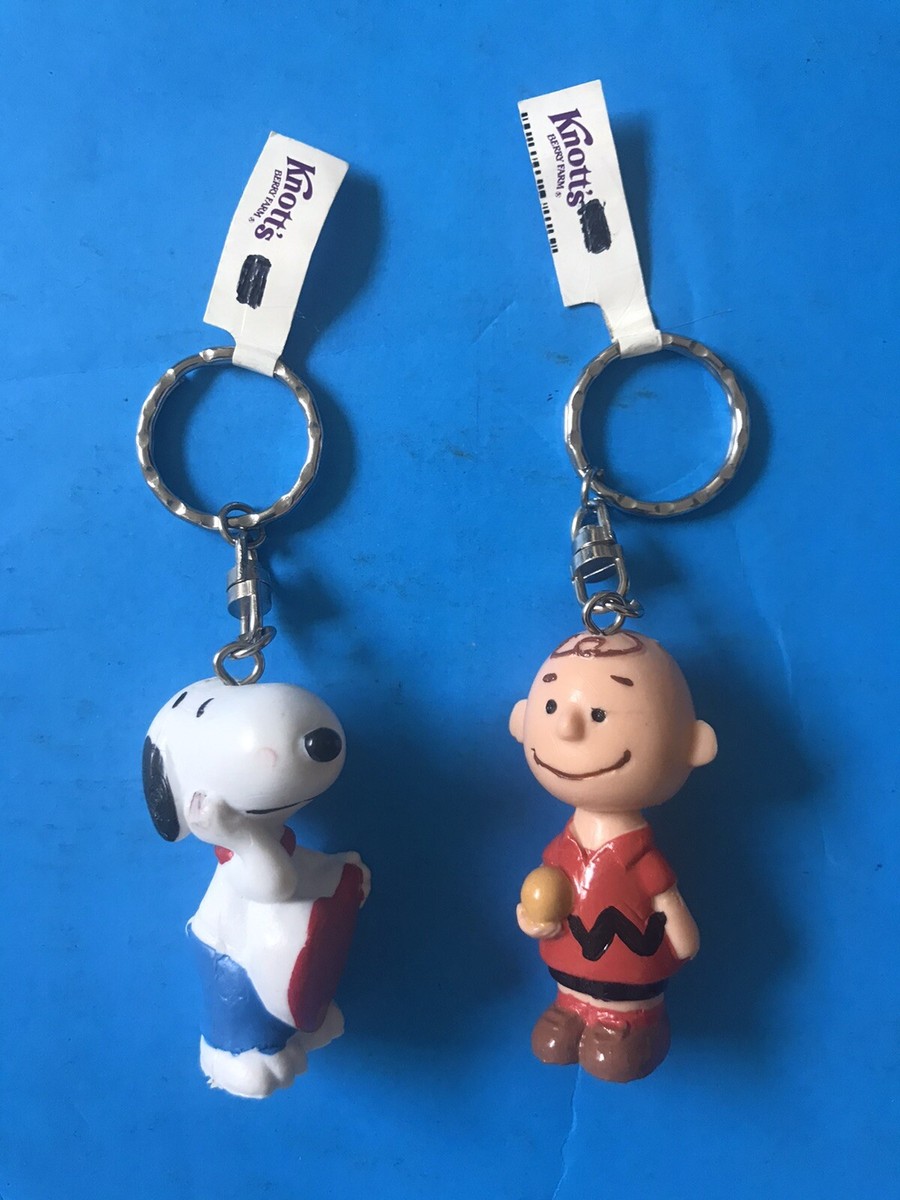 Vintage never used Knott's Berry Farm SNOOPY, CHARLIE BROWN key