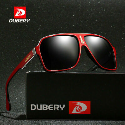 DUBERY Fashion Men Polarized Sunglasses UV400 TAC Mirror  display picture 3