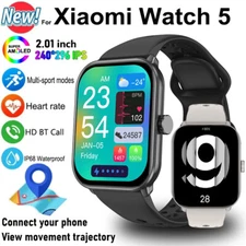 ForXiaomi Watch 5Global Version Men Women HD AMOLED Display Heart Rate Bluetooth