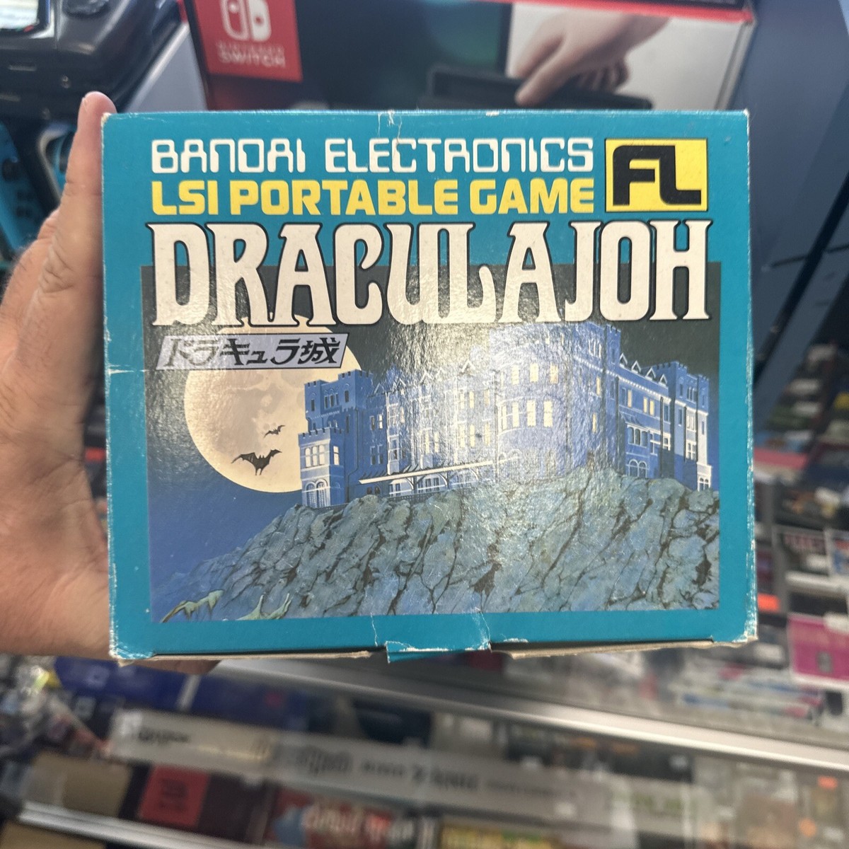 Bandai LSI portable game dracula Joh vintage Japan Game 1982