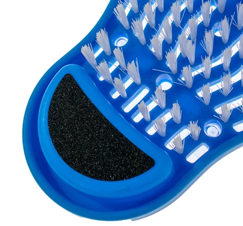 Foot Scrubber Brush Feet Massager Slipper Cleaner Wash Bath Shower Scrub Plastic - Picture 6 of 15