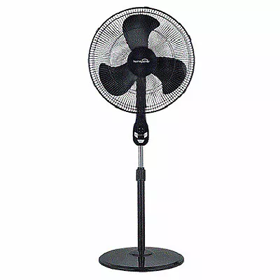 HomePointe FS45 18UR Oscillating Stand Fan With Remote 3 Speed 18 In.