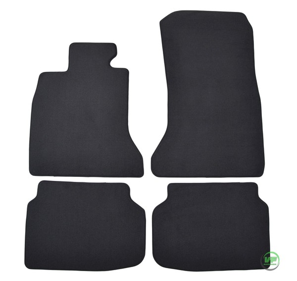 Velour FußMatten Automatten FüR Bmw 7Er F01 2008-2015 4-Tlg Antrazit-image