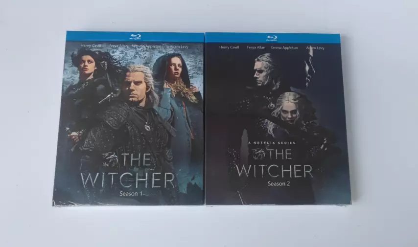 THE WITCHER Seasons 1&2 (Blu ray) 6 Disc REGION FREE Blu ray,BRAND
