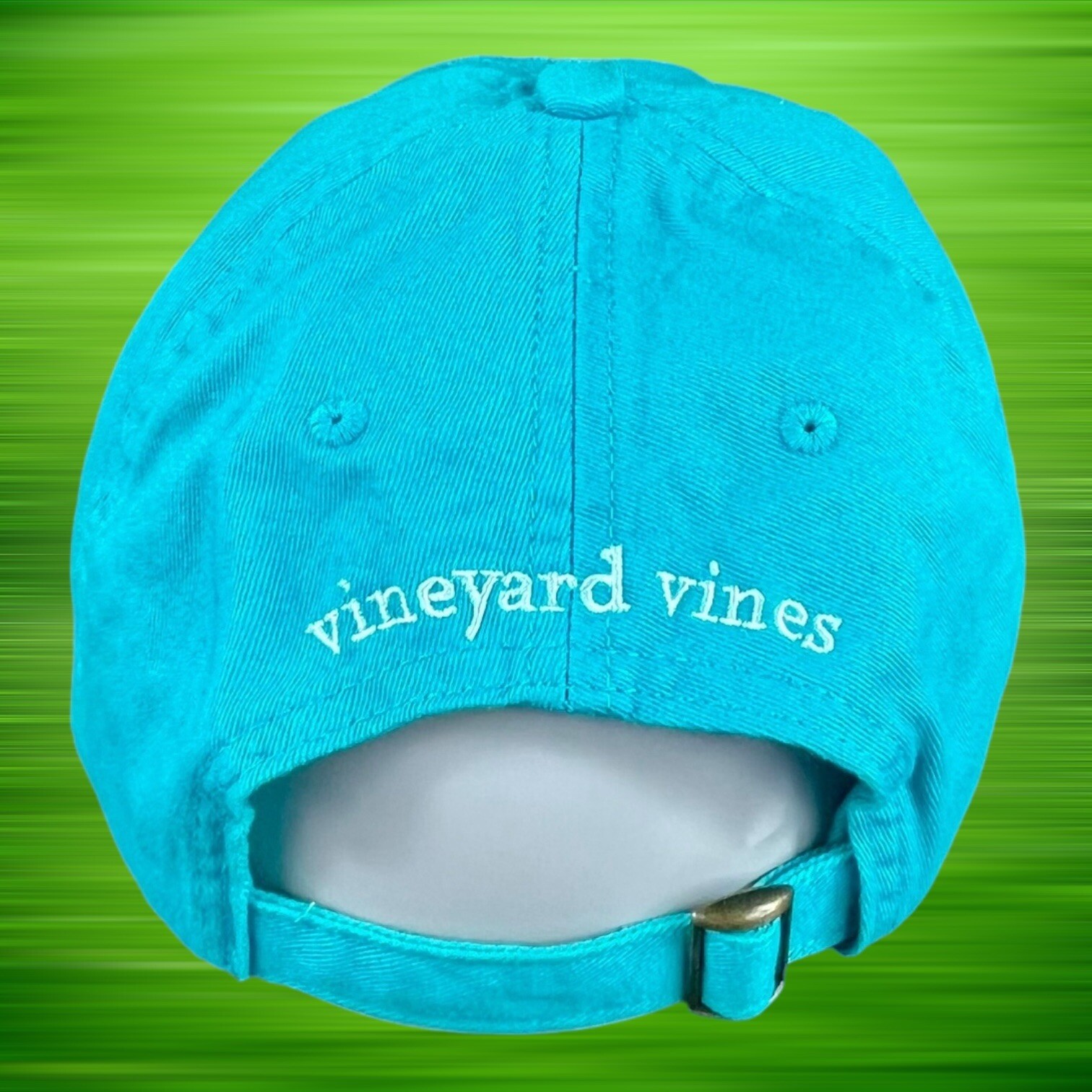 Vineyard Vines Hat Adjustable Strapback Cap Whale… - image 6