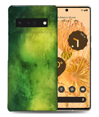 CASE COVER FOR GOOGLE PIXEL|GREEN WATERCOLOR 27