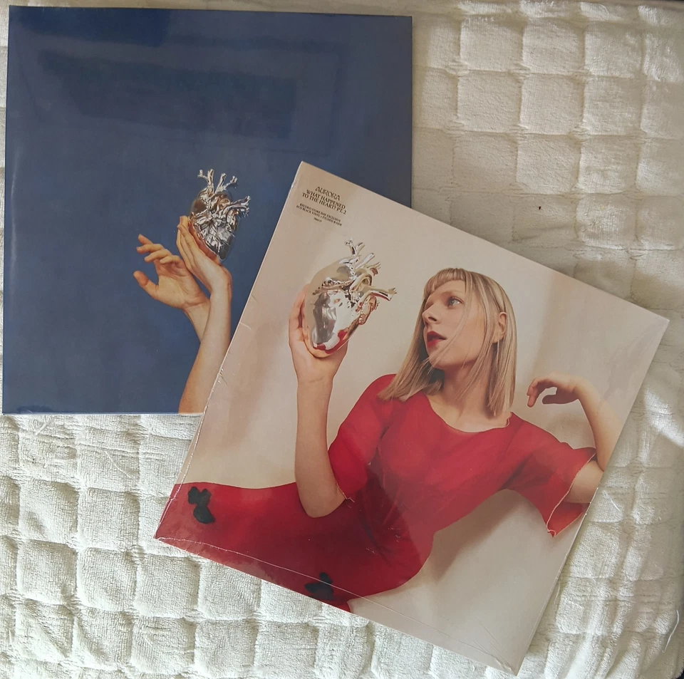 Aurora - What Happened To The Heart? Pt1 Red/blue colored vinyl and Pt.2 limited - Bild 1 von 4