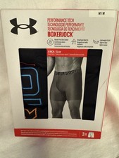 NEW Under Armour UA Performance Tech 6" Boxerjock 3 Boxer Briefs MEN  S Medium