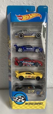 1 Hot Wheels 5er Pack Speed Graphics TOP