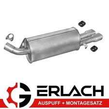 Endschalldämpfer für Opel Calibra A 2.0i 16V / 4x4 846