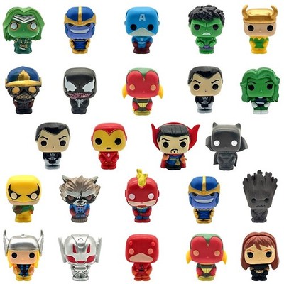 Action Figures, 24 PCS Mini Figures Toy Set, 1.38 Inch PVC Cake Topper Figure...