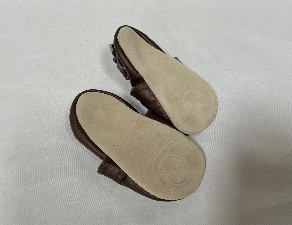 Disney Store infant baby soft sole leather shoes booties Lion King Simba 12-18 m - Image 4 of 4